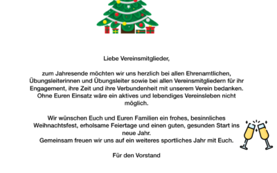 Weihnachtsgrüße