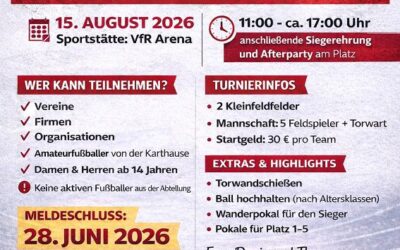 VfR Ortsringturnier 2026 – Spaß für Hobbyfußballer