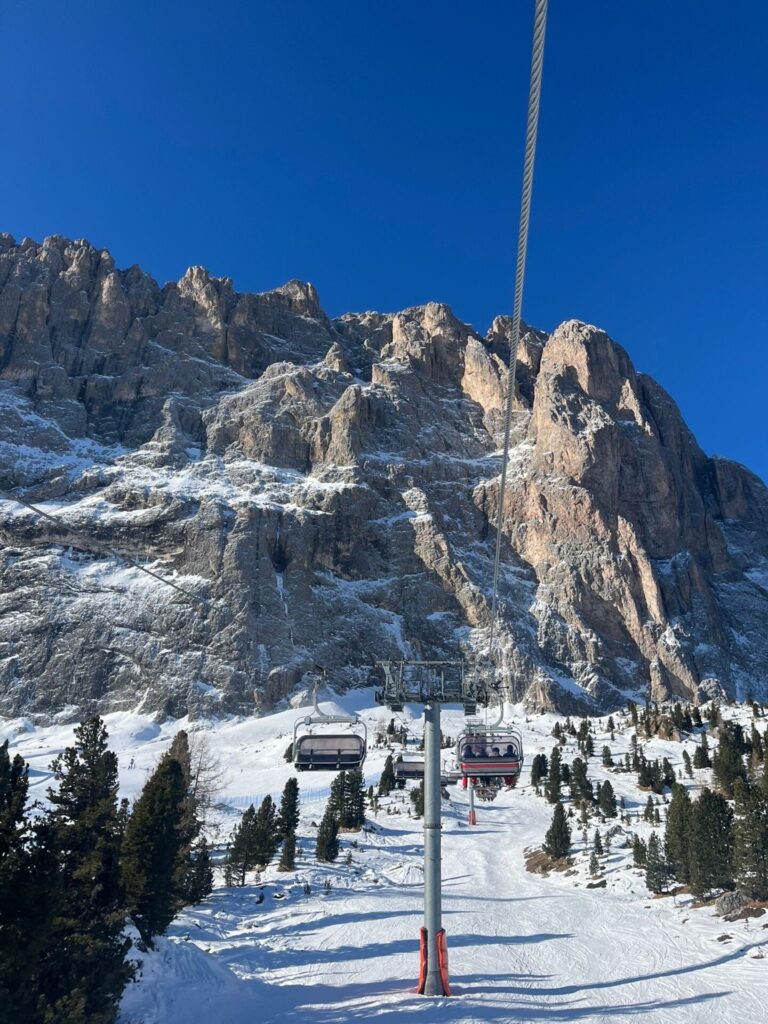 Eine Skigruppe der Skifreizeit 2026