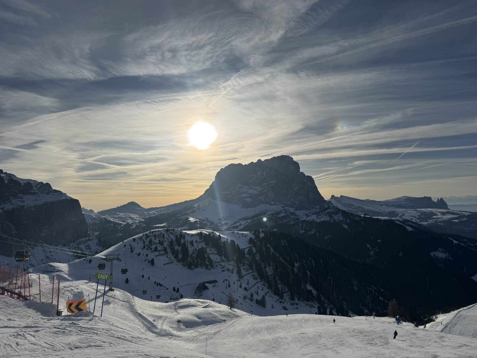 Dolomiten bei Abendsonne Dolomiten bei Sonnenuntergang