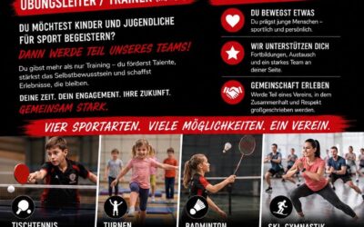 VfR – wir suchen dich! Übungsleiter / Trainer (m/w/d)
